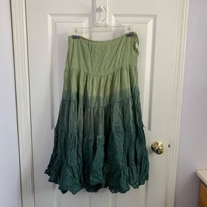 Forever 21 ombré skirt